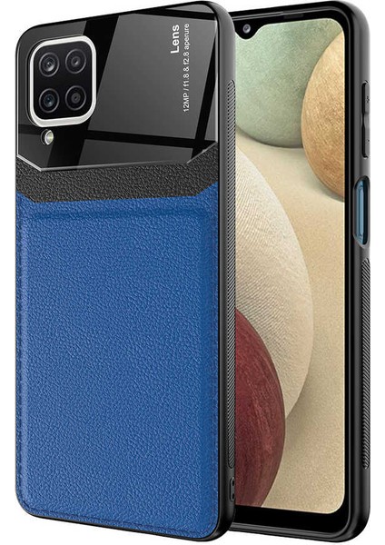 Samsung Galaxy A12 Kılıf Emiks Şık Tasarım Lüx Dizayn Kapak