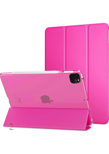 Apple iPad Pro 11 2. Nesil Kılıf Pu Deri Smart Standlı Case A2228 A2068 A2230 A2231