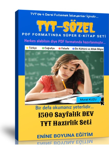 TYT Sözel Pdf Formatında Hazırlık Seti