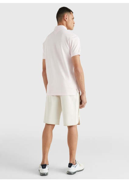 Polo Yaka Regular Fit Düz Pembe Erkek T-Shirt - MW0MW17770TOG modelleri