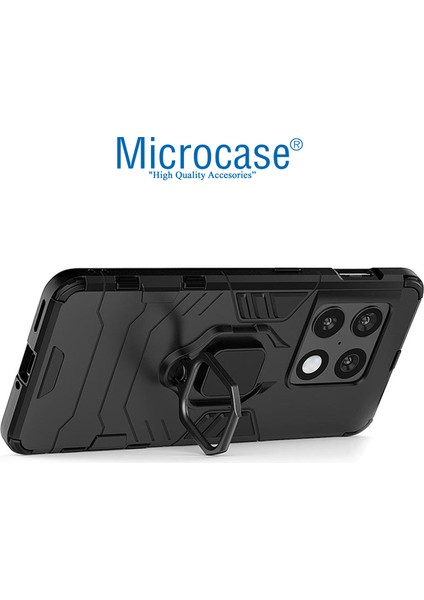 Oneplus 10 Pro Batman Serisi Yüzük Standlı Armor Kılıf - Siyah fırsatları