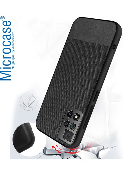 Xiaomi Poco M4 Pro 5g Fabrik Serisi Kumaş ve Deri Desen Kılıf indirimleri