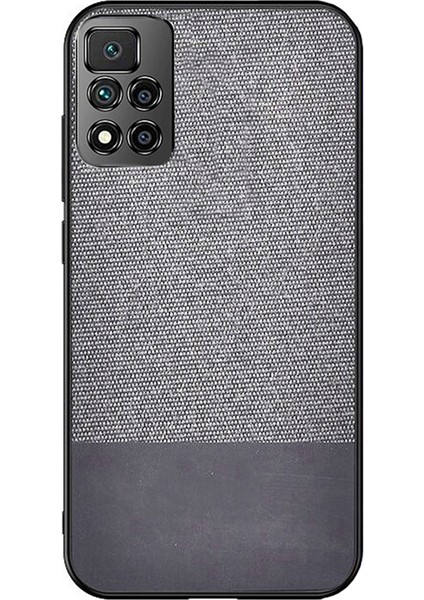 Xiaomi Redmi Note 11 Pro Çin Versiyon Fabrik Serisi Kumaş ve Deri Desen Kılıf