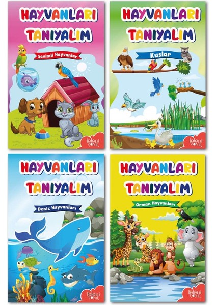 Çocuklar Için Hayvanları Tanıyorum Kitabı (Ciltli) fiyatları