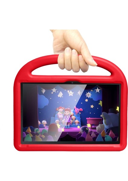 Galaxy Tab A7 10.4 Için Standlı Eva Tablet Kılıfı - Kırmızı (Yurt Dışından) indirimleri