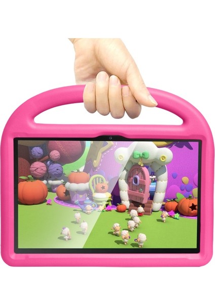 Galaxy Tab A7 10.4 Için Standlı Eva Tablet Kılıfı - Pembe (Yurt Dışından)