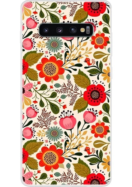 Galaxy S10 Için Desenli Baskılı Tpu Telefon Kılıfı (Yurt Dışından)