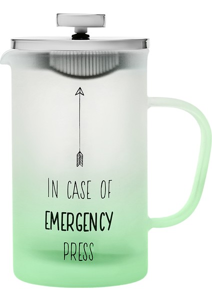 Emergency Frenchpress Yeşil 600 ml