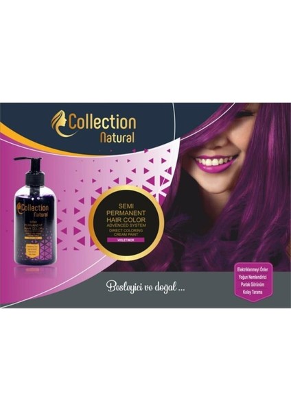 Collection Naturel Hair Color Mor Saç Boyası 250 ml