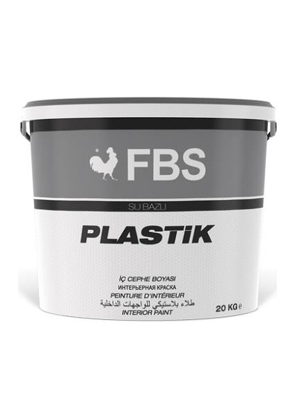 Plastik Iç Cephe Duvar Boyası 3.5 kg