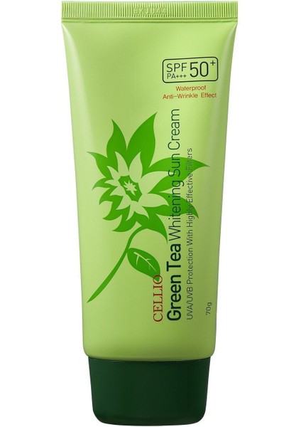 Green Tea Yatıştırıcı Leke ve Iz Karşıtı Koruyucu SPF50+ Pa Güneş Koruyucu Krem