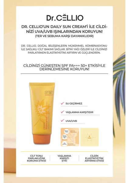 Sebum Karşıtı Yüksek Koruyucu SPF50+ Pa +++ Uva/uvb Güneş Koruyucu Krem