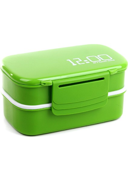 Three Beans 1400 ml Çift Katmanlı Plastik Öğle Yemeği Kutusu (Yurt Dışından)