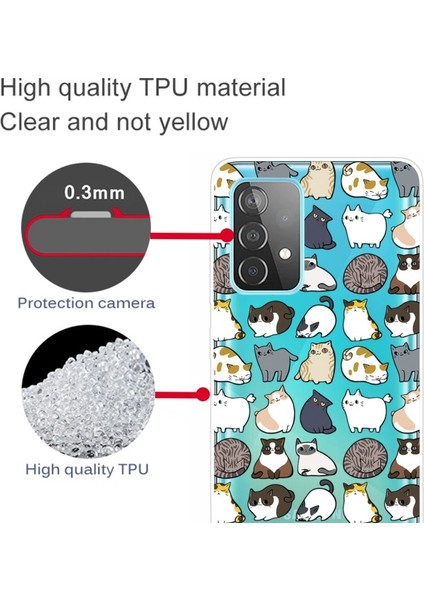 Galaxy A32 5g / M32 5g Için Desenli Baskılı Tpu Telefon Kılıfı (Yurt Dışından) fiyatları