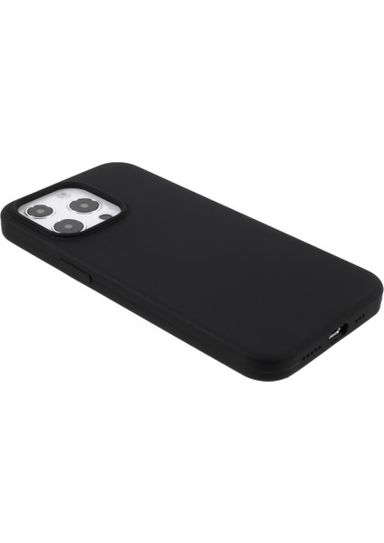 iPhone 13 Pro 6.1 Inç Uyumlu Darbeye Dayanıklı Mikrofiber Telefon Kılıfı - Siyah (Yurt Dışından) fırsatları