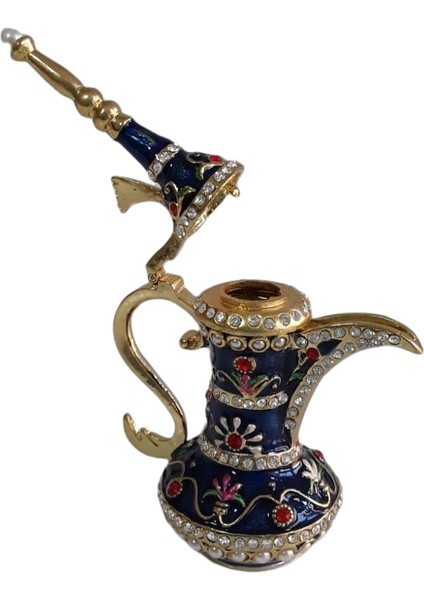 Dekoratif Swarovski Taşlı Ibrik Biblo Küçük Boy