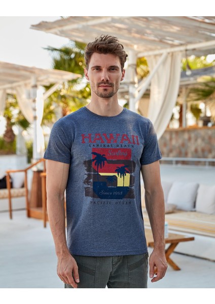 4077 Erkek T-Shirt