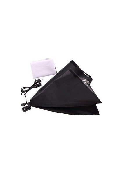 Ikili Sürekli Işık Seti Softbox 50X70 Tek Duy Ampul Hariç
