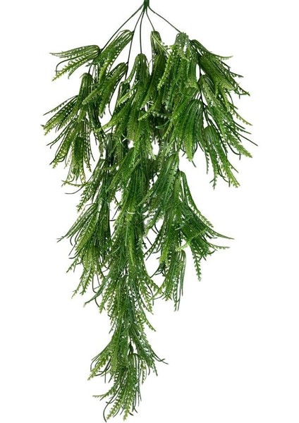Yapay Çiçek Sarkan Çiçek Yeşil FERN723 Yapay Sarmaşık 70*30CM Uv Katkılı Güneşe Dayanıklı