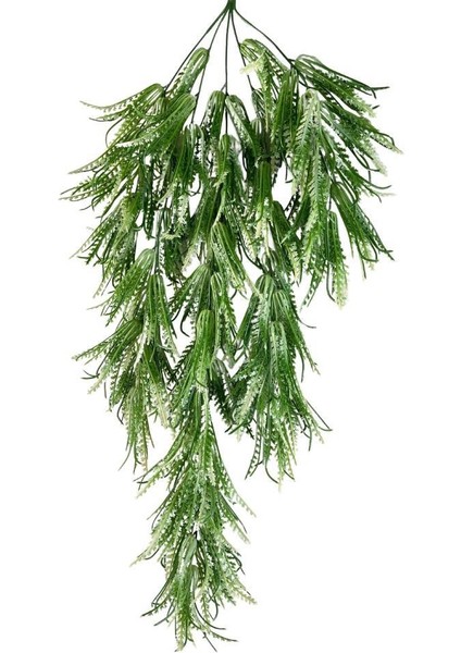 Yapay Çiçek Sarkan Çiçek Yeşil Beyaz FERN723 Yapay Sarmaşık 70*30CM Uv Katkılı Güneşe Dayanıklı modelleri