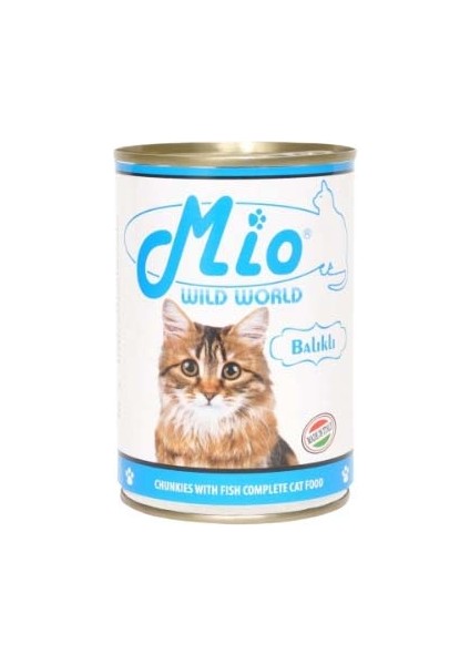 Mio Ton Balıklı Adult Kedi Konserve (415 G)
