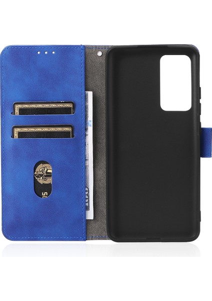 Cilt Xiaomi Mi 12 5g Mavi Için Pu Telefon Kılıfı fırsatları