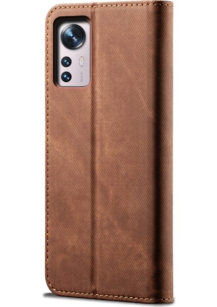 Xiaomi Mi 12 Haki Için Denim Doku Kılıfı(Yurt Dışından) modelleri