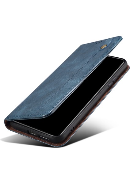 Xiaomi Mi 12 Lacivert Için Basit Balmumu Doku Kılıfı(Yurt Dışından) fırsatları