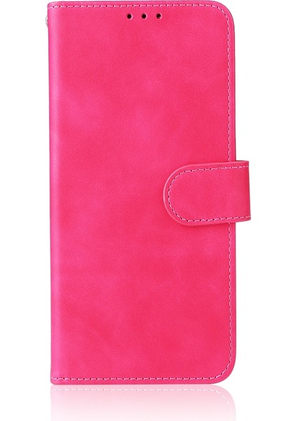 Cilt Hissediyorum Pu Telefon Kılıfı Xiaomi Mi 12 5g Rose Red