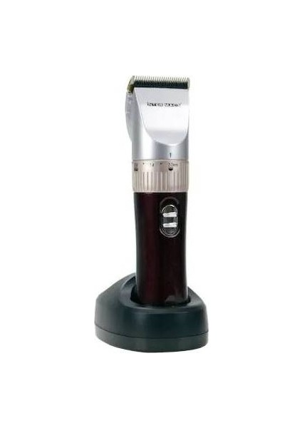 Inter Mac3 TC-3400 Yedek Bataryalı Stantlı Profesyonel Traş Makinesi