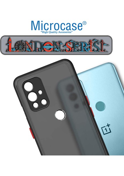 Oneplus Nord N10 London Serisi Darbeye Dayanıklı Kılıf - Buzlu Siyah fiyatları