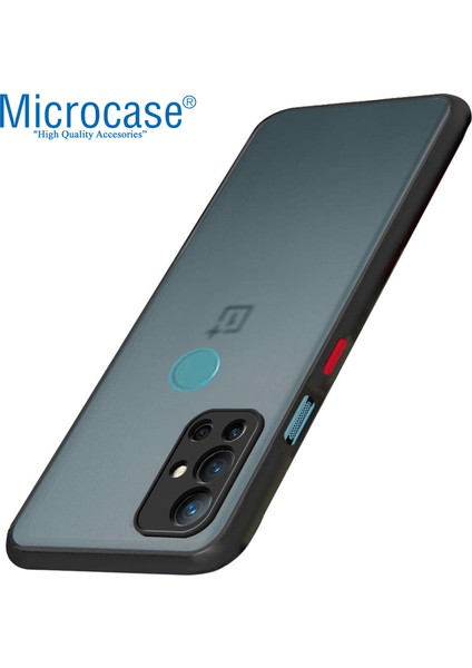 Oneplus Nord N10 London Serisi Darbeye Dayanıklı Kılıf - Buzlu Siyah fırsatları