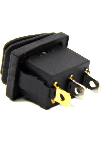 Körüklü Işıklı Anahtar 10 Adet Turuncu, On-Off 3 Pin - Düğme Buton Switch fırsatları