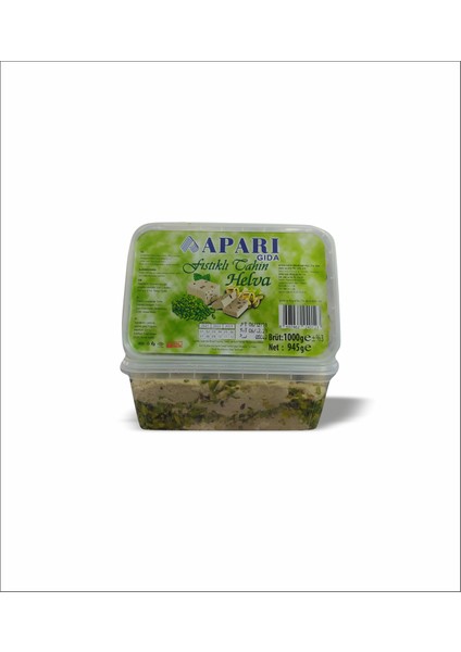 Apari Fıstıklı Tahin Helvası 1 kg