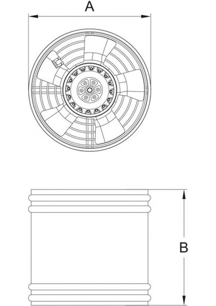 Borax 350 Kanal Tipi Aksiyel Fan fiyatları