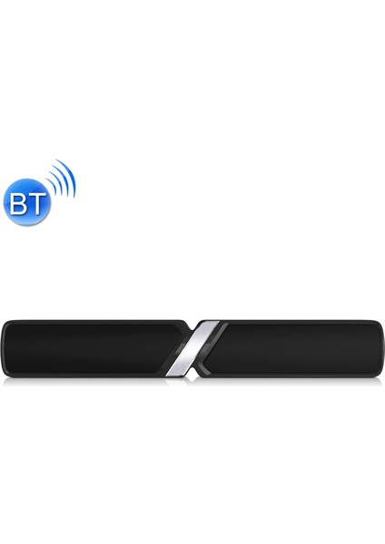 NR-6017 Ince Tasarım Taşınabilir Bluetooth Hoparlör - Siyah (Yurt Dışından)