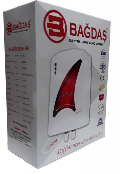 Elektrikli Lüx Banyo Şofben fiyatları