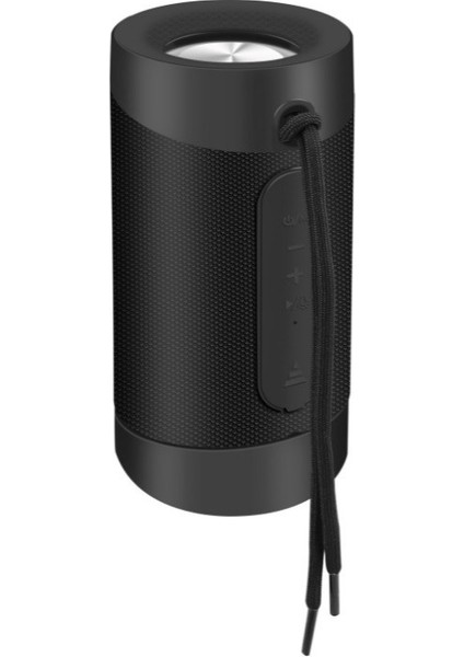 Mini Aydınlatmalı Kablosuz Bluetooth Hoparlör - Siyah (Yurt Dışından)