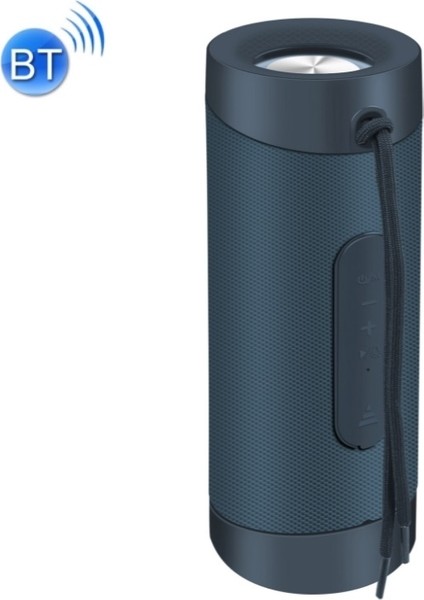 Mini Aydınlatmalı Kablosuz Bluetooth Hoparlör - Mavi (Yurt Dışından)