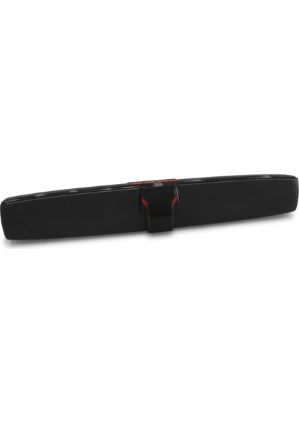 NR-7017 Ince Tasarım Taşınabilir Bluetooth Hoparlör - Siyah (Yurt Dışından)