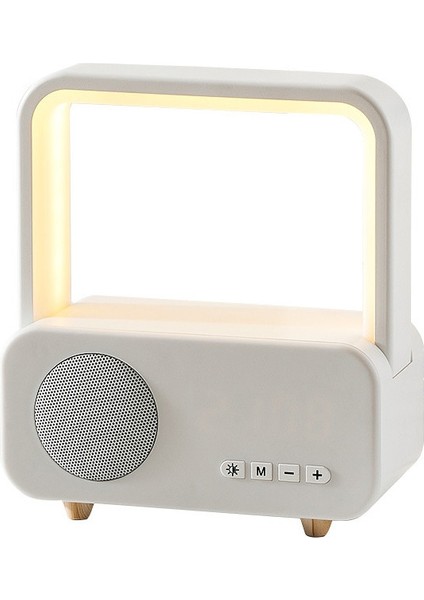 Taşınabilir Bluetooth Hoparlör - Beyaz (Yurt Dışından)