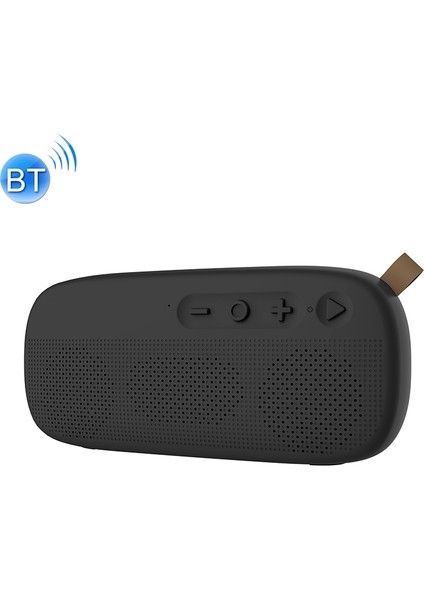 NR-4012 Tws Özgün Stil Bluetooth Hoparlör - Siyah (Yurt Dışından)