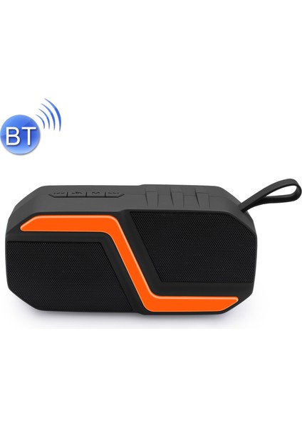 NR-5019 Taşınabilir Bluetooth Hoparlör - Turuncu (Yurt Dışından)