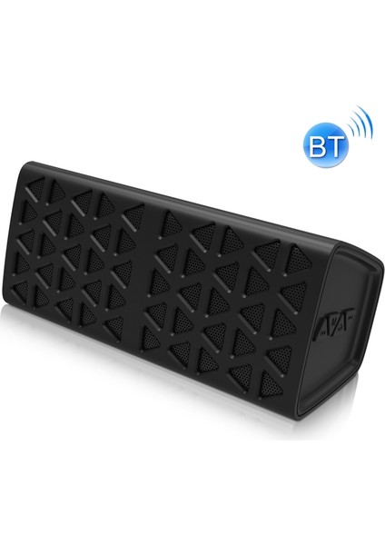 NR-3021 Tws Üçgen Desenli Bluetooth Hoparlör - Siyah (Yurt Dışından)