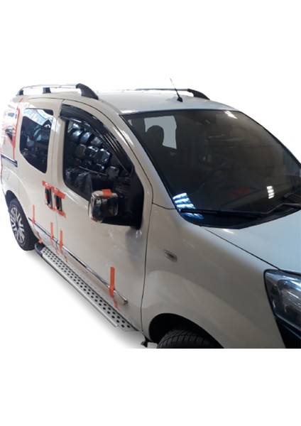Volkswagen Caddy 2003 - 2020 Model Inox Portbagaj Tavan Çıtası Barı