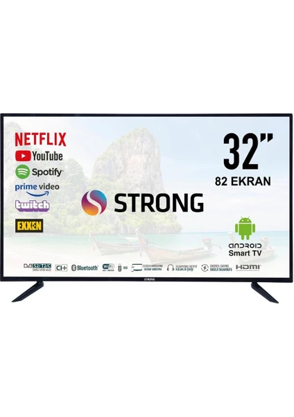 CV32ES2000 32" 81 Ekran Dahili Uydu Alıcılı HD Ready Smart LED TV