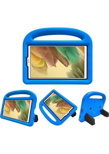 Galaxy Tab A7 Lite 8.7" Için Standlı Eva Tablet Kılıfı - Mavi (Yurt Dışından)