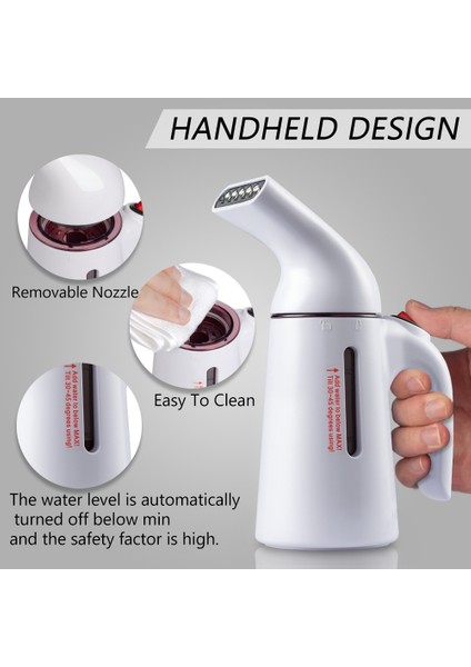 ES-150 700W El Konfeksiyon Ütü Makinesi - Beyaz (Yurt Dışından) modelleri