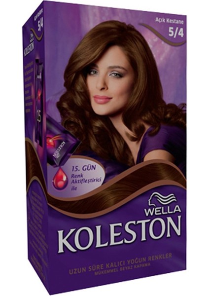Koleston Set Saç Boyası 5.4 Açık Kestane