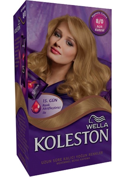 Koleston Set Saç Boyası 8.0 Açık Kumral